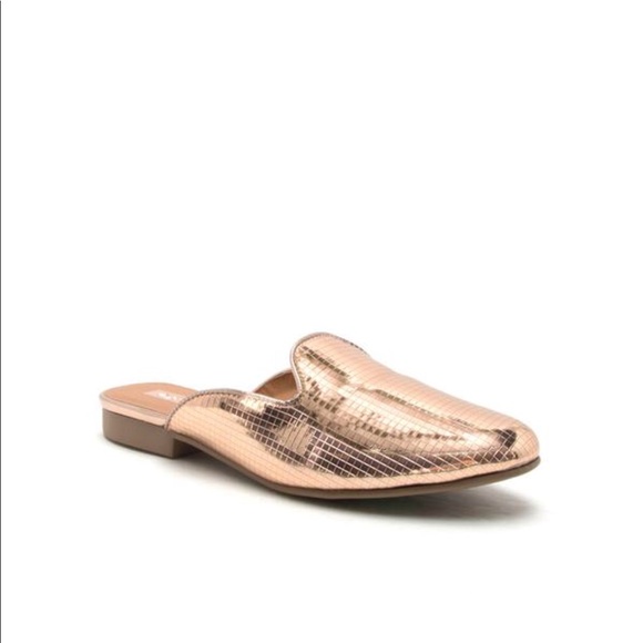Charlotte Russe Shoes - LAST PAIR SIZE 7 Rose gold mules (new in box)
